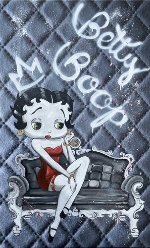 Betty Boop van Sabrina Seck, Schilderij te koop op Singulart