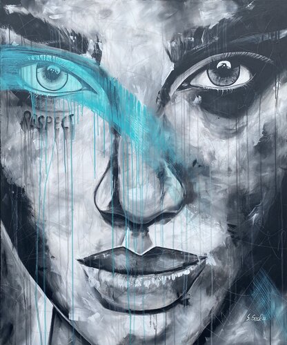 respect di Sabrina Seck, Pittura in vendita su Singulart