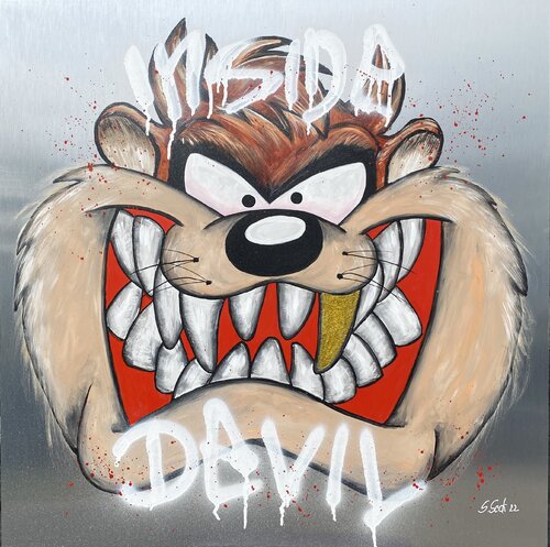 inside devil by Sabrina Seck, Painting for Sale on Singulart