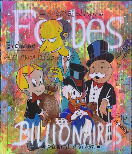 billionaires di Sabrina Seck, Pittura in vendita su Singulart