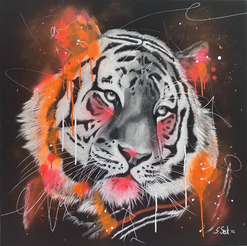 Shiva van Sabrina Seck, Schilderij te koop op Singulart