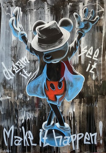 make it happen di Sabrina Seck, Pittura in vendita su Singulart