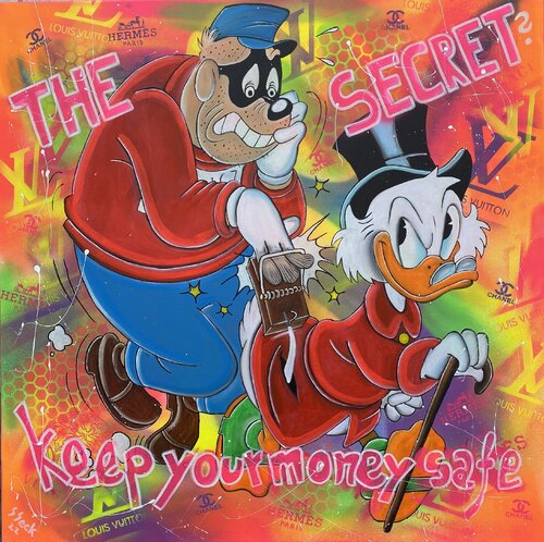 keep your money safe di Sabrina Seck, Pittura in vendita su Singulart