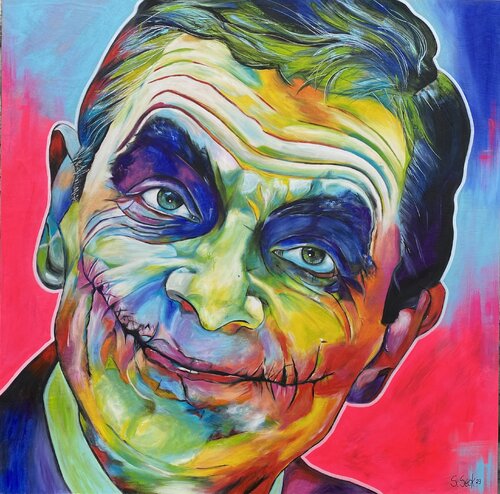Mr. Joker di Sabrina Seck, Pittura in vendita su Singulart