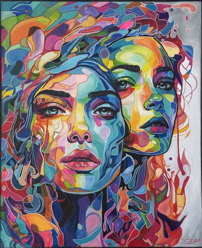 Hydra VIII van Sabrina Seck, Schilderij te koop op Singulart