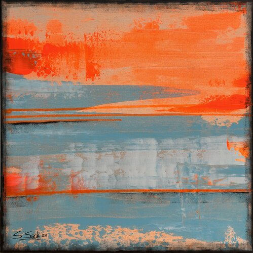 winterwonderland II van Sabrina Seck, Schilderij te koop op Singulart