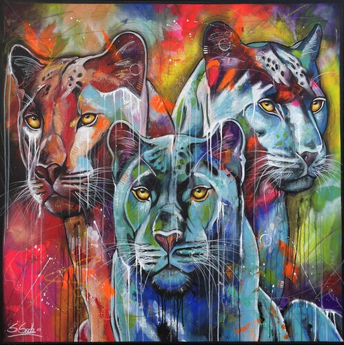 alertness van Sabrina Seck, Schilderij te koop op Singulart