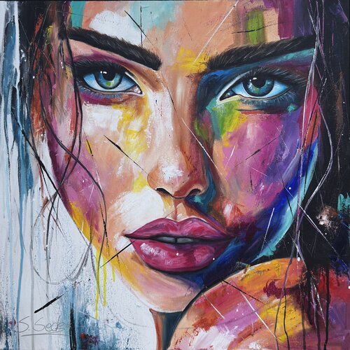 Love life par Sabrina Seck, Peinture en vente sur Singulart