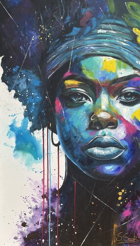 Imani von Sabrina Seck, Malerei kaufen auf Singulart