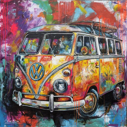 Roadtrip von Sabrina Seck, Malerei kaufen auf Singulart