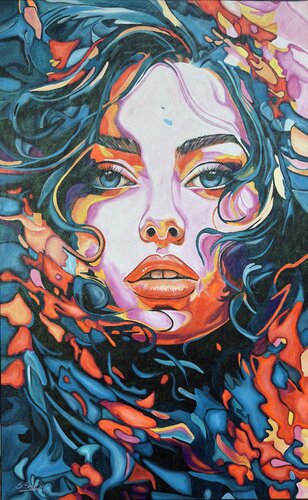 Hydra Evolution III by Sabrina Seck, 회화 for Sale on Singulart