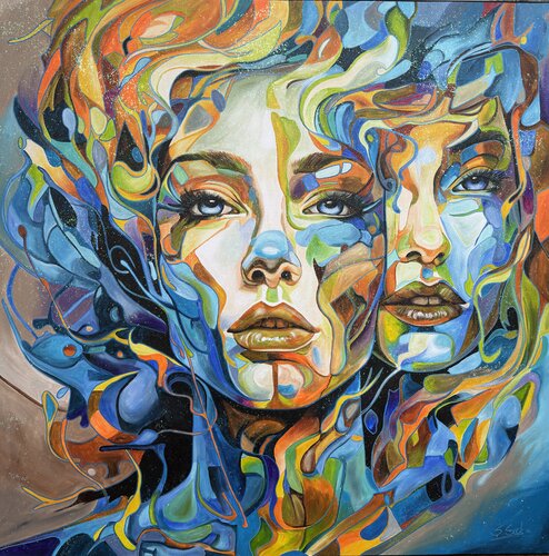 Hydra XXII van Sabrina Seck, Schilderij te koop op Singulart