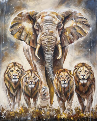 kings by Sabrina Seck, Painting for Sale on Singulart