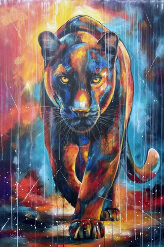 black pearl par Sabrina Seck, Peinture en vente sur Singulart