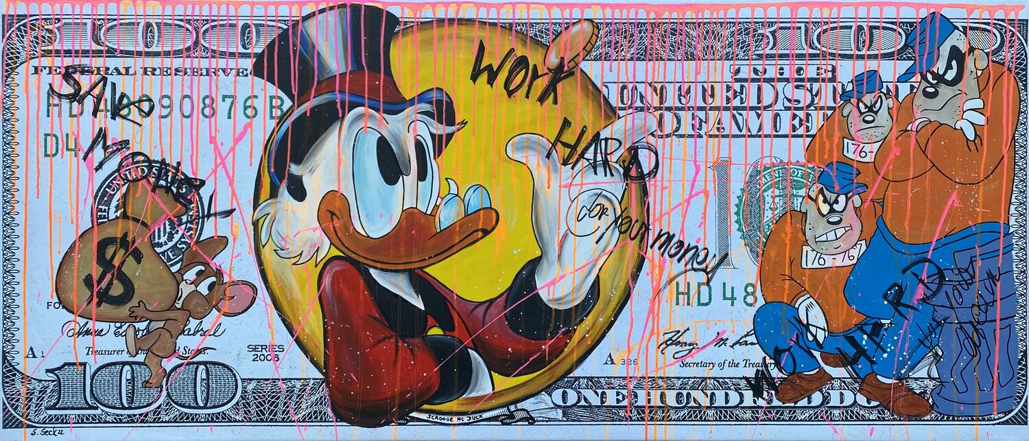 work hard - safe money Sabrina Seck