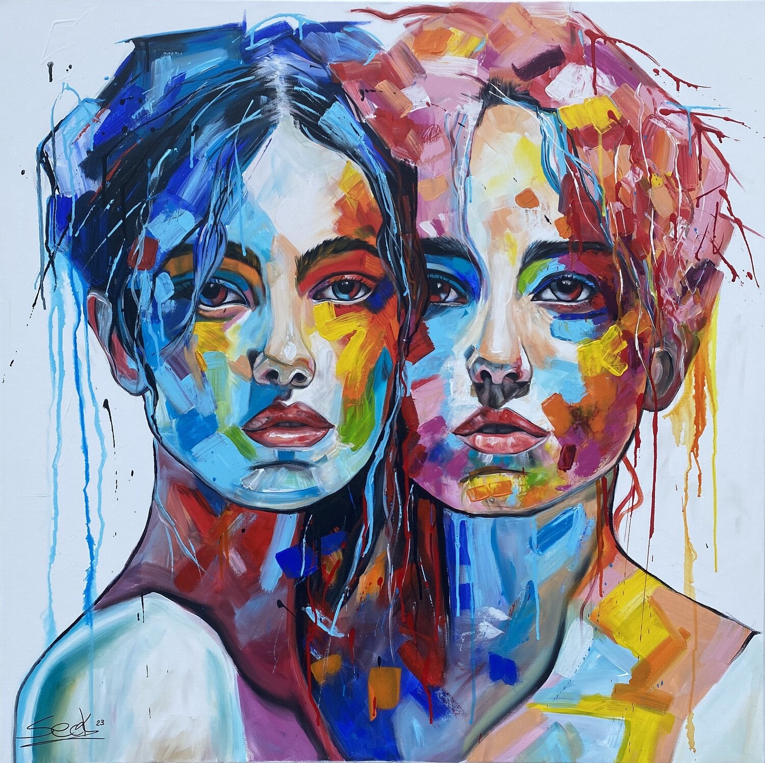 side by side Sabrina Seck