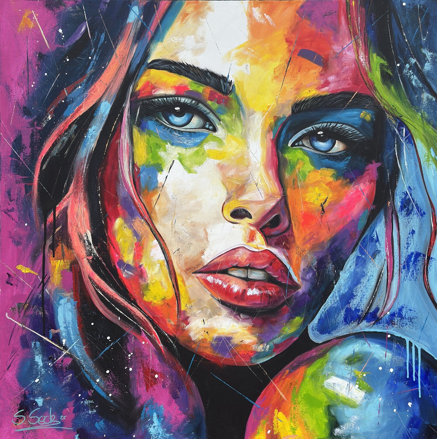 dreams by Sabrina Seck (2025) : Painting Acrylic on Canvas - Singulart