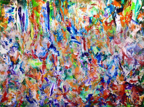 Explosive Forest von Nestor Toro, Malerei kaufen auf Singulart