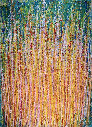 Shimmering Frequencies 3 von Nestor Toro, Malerei kaufen auf Singulart