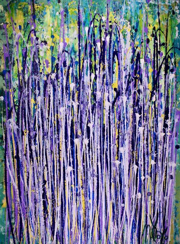 Shimmering Frequencies 4 von Nestor Toro, Malerei kaufen auf Singulart