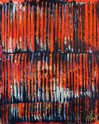 Orange lights and shadows de Nestor Toro, Pintura a la venta en Singulart