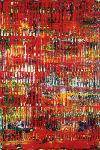 infinitely red (Color reunion) de Nestor Toro, Pintura a la venta en Singulart