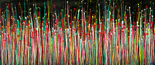 Drizzles symphony 3 von Nestor Toro, Malerei kaufen auf Singulart