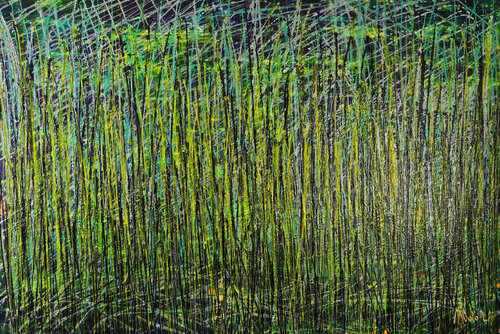 Green forest (Wild wind) von Nestor Toro, Malerei kaufen auf Singulart