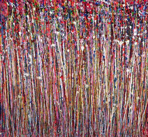 Reflection of colors 3 par Nestor Toro, Peinture en vente sur Singulart