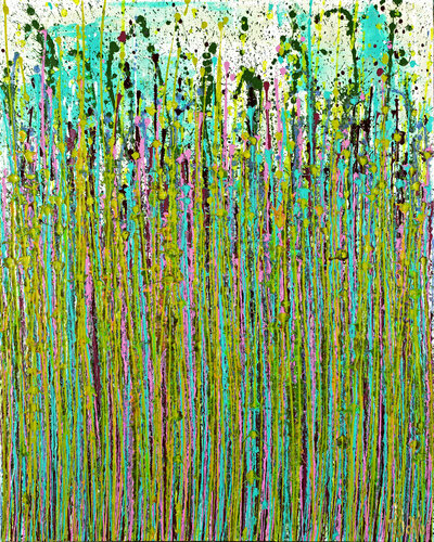 Reflection of colors 4 par Nestor Toro, Peinture en vente sur Singulart