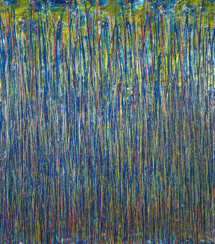 Reflection of colors 6 par Nestor Toro, Peinture en vente sur Singulart