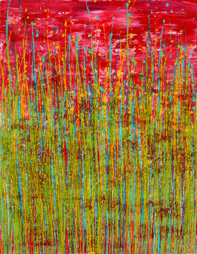 Caribbean reflections 4 par Nestor Toro, Peinture en vente sur Singulart