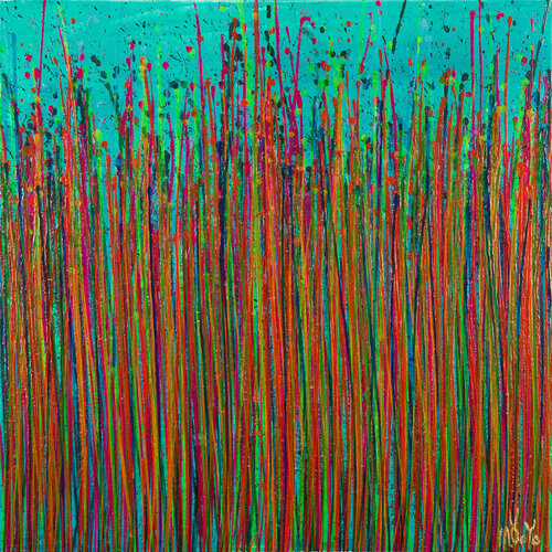 Caribbean reflections 6 par Nestor Toro, Peinture en vente sur Singulart