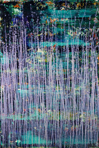 High frequency garden 2 par Nestor Toro, Peinture en vente sur Singulart