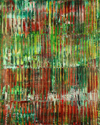 Unpredictable nature (Earth colorfield) 2 par Nestor Toro, Peinture en vente sur Singulart