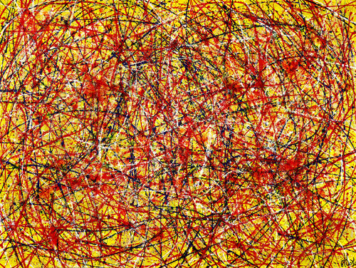 Colorful display of affection 3 par Nestor Toro, Peinture en vente sur Singulart