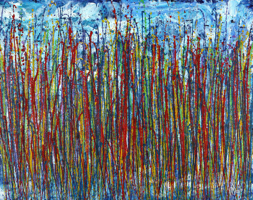 Faces of nature 26 par Nestor Toro, Peinture en vente sur Singulart
