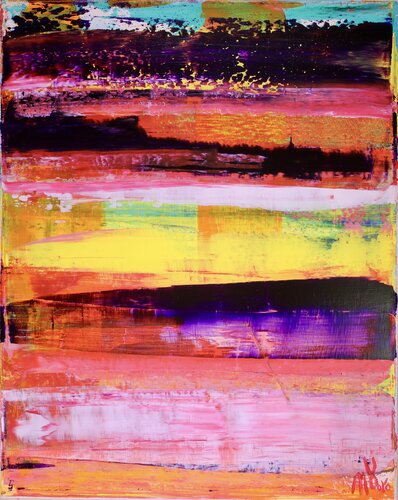 Energy Fusion 2 von Nestor Toro, Malerei kaufen auf Singulart