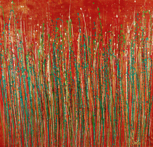 Drizzles and rust par Nestor Toro, Peinture en vente sur Singulart