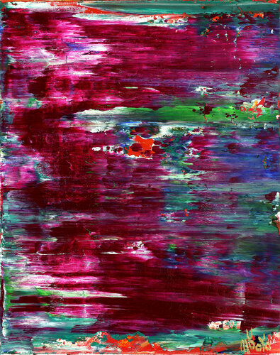 Magenta panorama (Flowering) par Nestor Toro, Peinture en vente sur Singulart