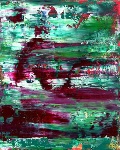 Caribbean energy (Ocean and forest) 2 von Nestor Toro, Malerei kaufen auf Singulart