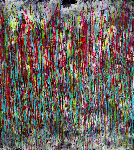 Volcanic lightning par Nestor Toro, Peinture en vente sur Singulart