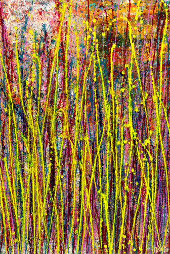 Merging wilderness 2 par Nestor Toro, Peinture en vente sur Singulart