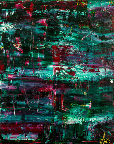 Buddha's window 3 par Nestor Toro, Peinture en vente sur Singulart
