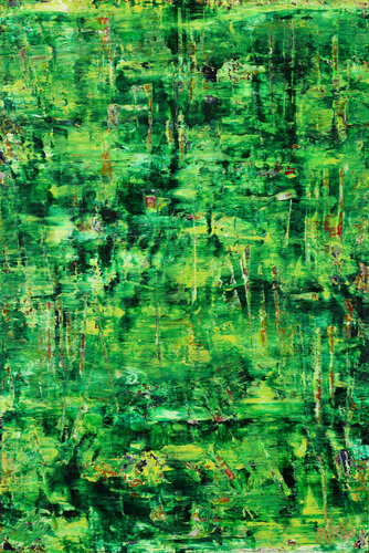 Intricate Verdor par Nestor Toro, Peinture en vente sur Singulart