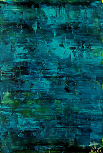 Deep aqua spectra par Nestor Toro, Peinture en vente sur Singulart