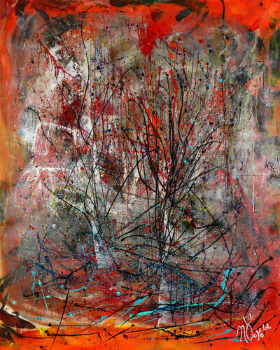 Abstract Allure (A closer look) von Nestor Toro, Malerei kaufen auf Singulart