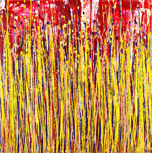 Merging garden (Color intrusion) von Nestor Toro, Malerei kaufen auf Singulart