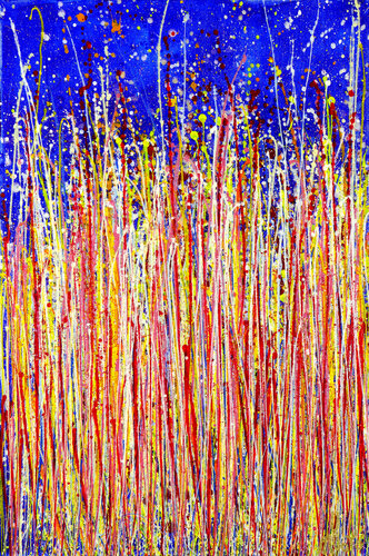 Flickering Garden 6 par Nestor Toro, Peinture en vente sur Singulart