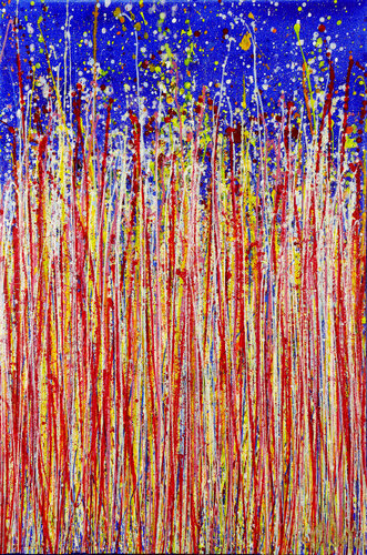 Flickering Garden 8 par Nestor Toro, Peinture en vente sur Singulart